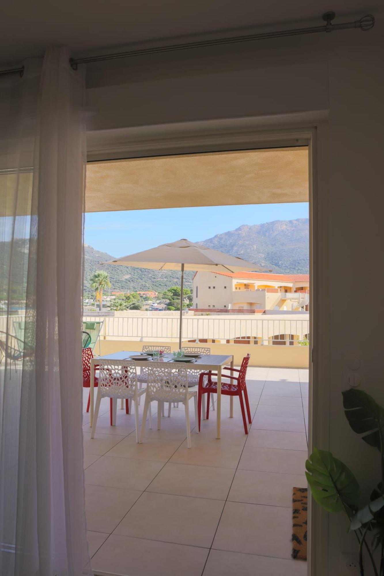 La Balagne , Bord De Mer, Grande Terrasse, Sant'ambroggio Apartamento